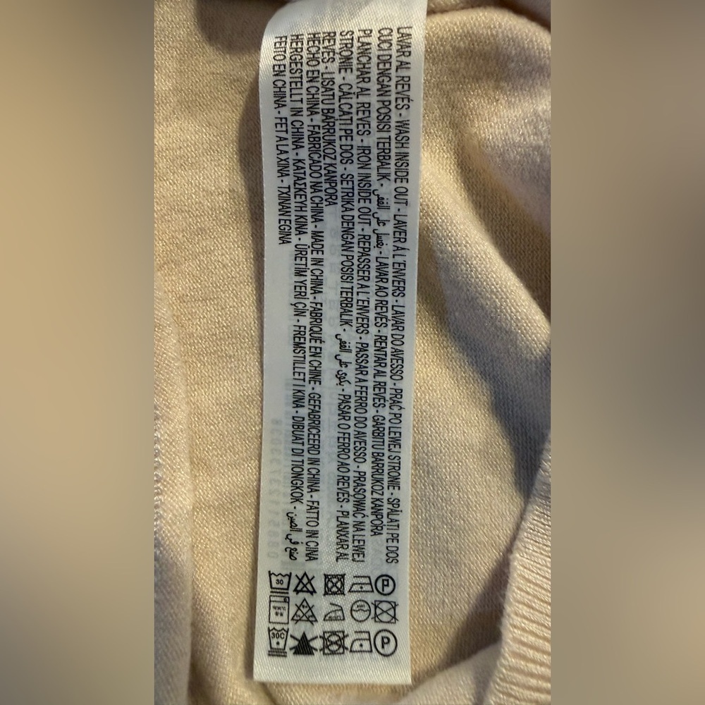 Zara Cream Turtleneck Sweater - Picture 5 of 6